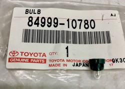 84999-10780 BULB(FOR REAR WINDOW DEFOGGER SWITCH), Toyota Land Cruiser 80